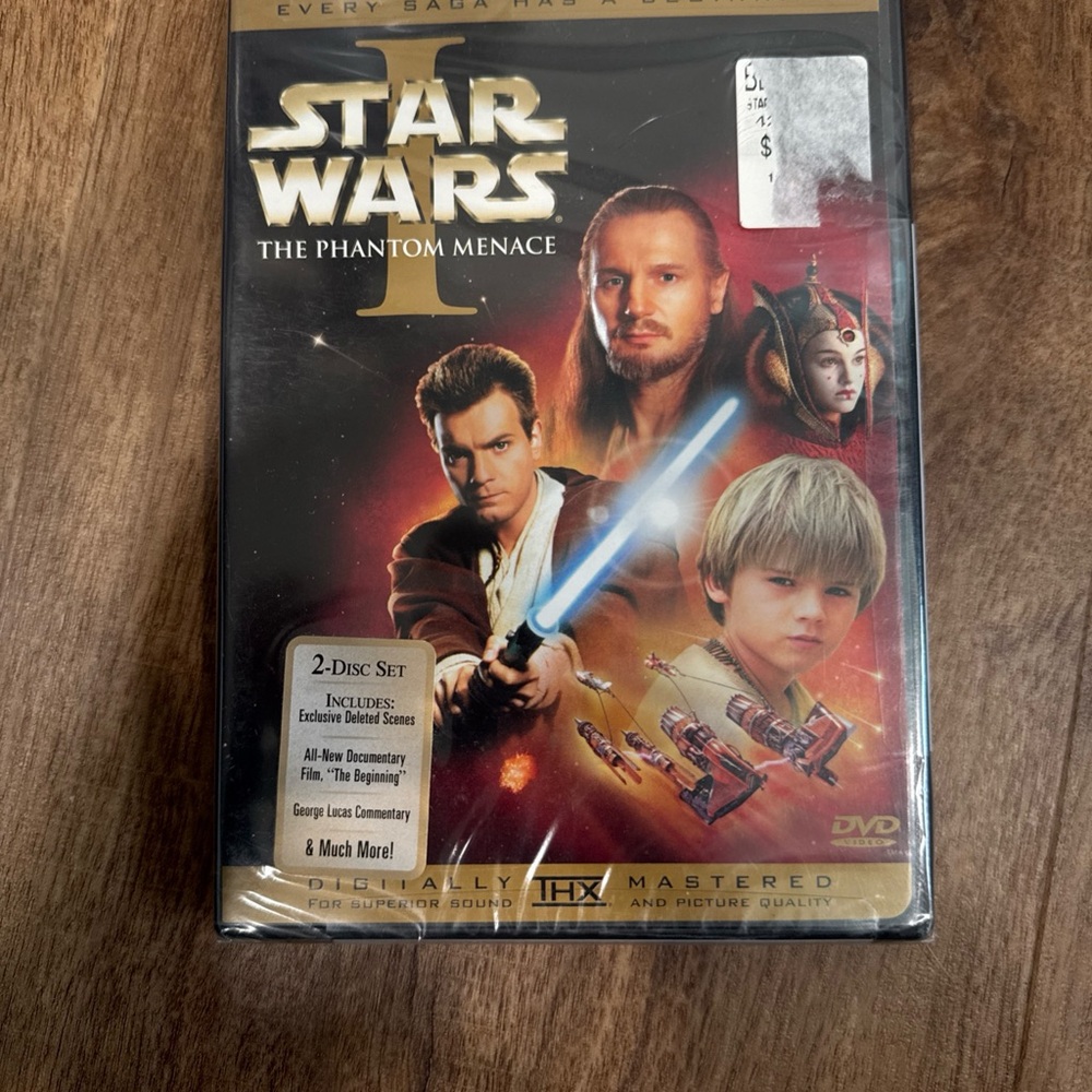 Black and Gold Star Wars DVD Episode I